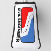 土木技術者連盟 ゴルフヘッドカバー (回転90)