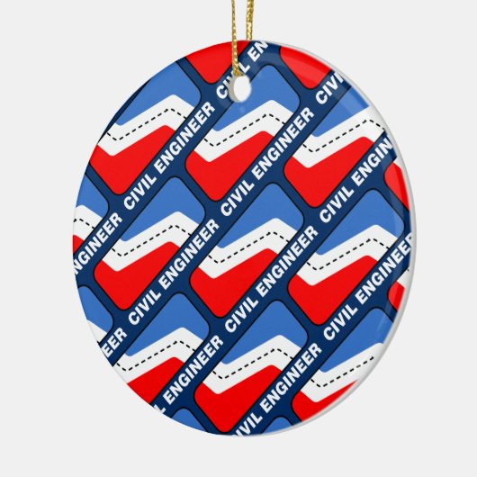 土木技術者連盟 セラミックオーナメント (左)