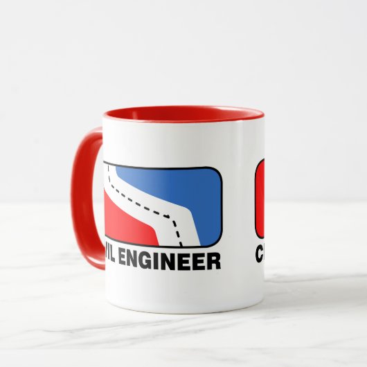 土木技術者連盟 マグカップ (正面左)