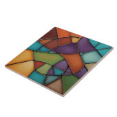 土気炎ステンドグラスフェイクモザイク抽象芸術 タイル (側面)