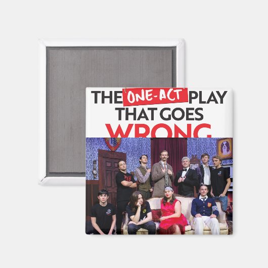 土産の磁石を遊間違える一幕 マグネット (正面/裏面)