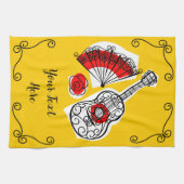 土産コースペインのナーズ文字キッチンタオル キッチンタオル (横)