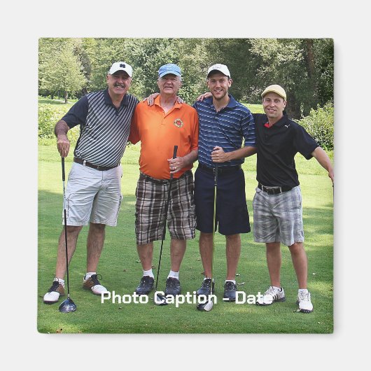 土産ゴルファーイベント磁石 マグネット (正面)