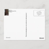 土産セコイアキングスキャニオン国立公園 ポストカード (裏面)