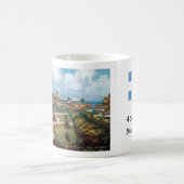 土産マグカップ – ブエノスアイレス，アルゼンチン。 コーヒーマグカップ (中央)