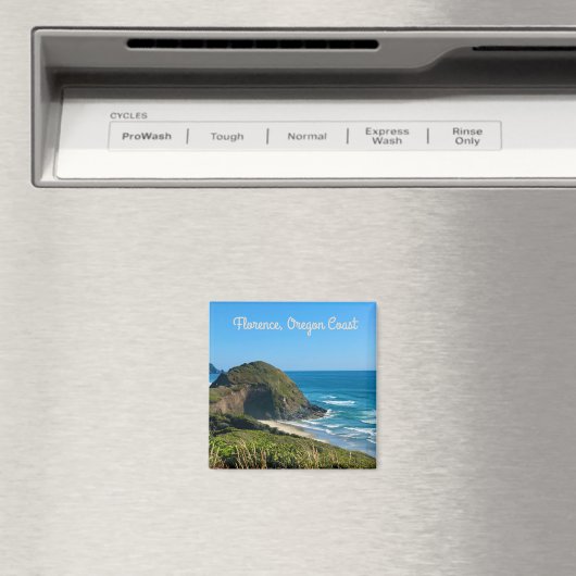 土産マグネット:オレゴン州フローレンス マグネット (インサイチュ (食洗機))