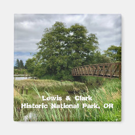 土産磁石：ルイス&クラークNat'l Historic Pk マグネット