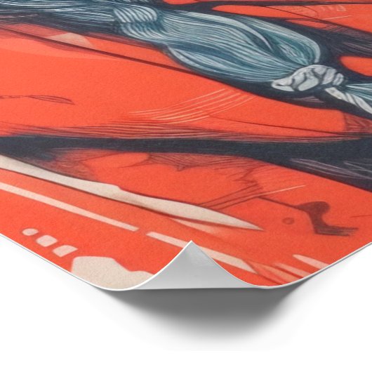 土着の精神 ポスター (角)