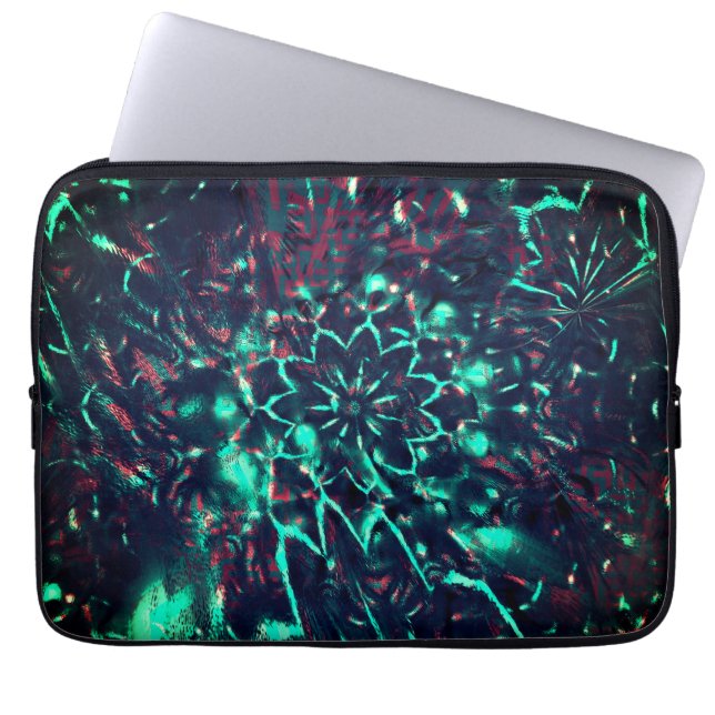 土石林失ったの奇妙な花 ラップトップスリーブ (正面)