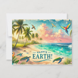 土祝、4月22日 ポストカード