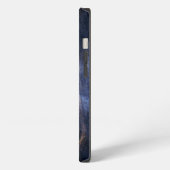 土道を覆う夏の木々 iPhoneケース (左側面)