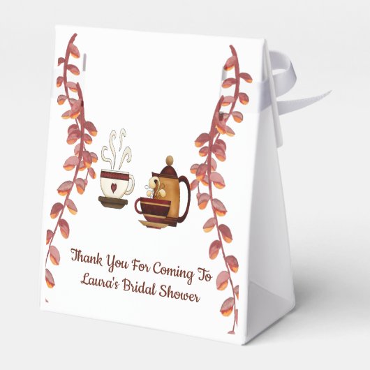 土鍋を使った午後のハイブリッドティー ブライダルシャワー フェイバーボックス (裏面サイド)