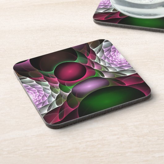 圧カラフル力 コースター (左側)