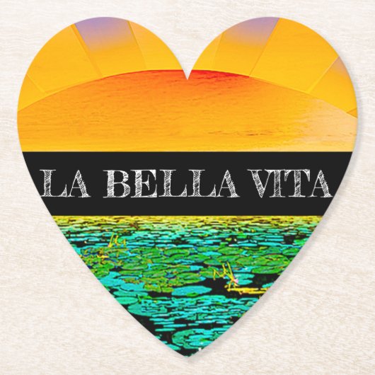 圧倒的な静けさ ペーパーコースター (正面)