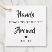 圧倒的にあなたが一番のギフトタグ フェイバータグ (正面)