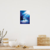 圧倒的愛 – キリスト教の宗教ポスター ポスター (キッチン)