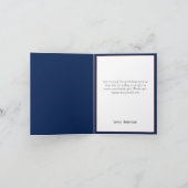 圧力でダイヤモンドの卒業カードを作成 カード (内部)