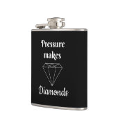 圧力でダイヤモンドを作成 フラスク (左)