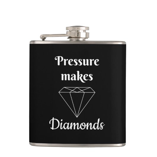 圧力でダイヤモンドを作成 フラスク (正面)