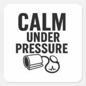 圧力シールの下で落ち着く スクエアシール (正面)