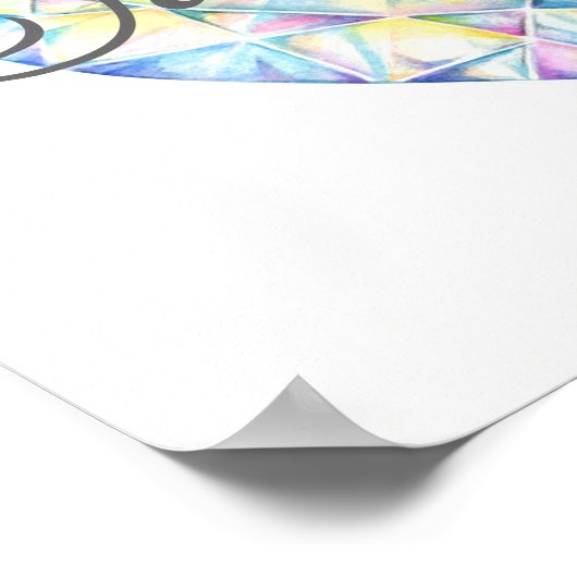 圧力ダイヤ素晴らしモンドから現れる ポスター (角)