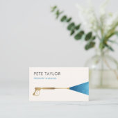 圧力パワーウィンドウの洗浄 名刺 (スタンド正面)