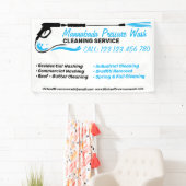 圧力洗モダン洗式洗力洗剤ショップ 横断幕 (インサイチュ)