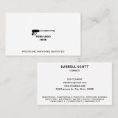 圧力洗浄あなたのロゴを追加 名刺 (正面/裏面)