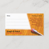 圧力洗浄およびクリーニングの名刺テンプレート 名刺 (裏面)