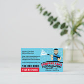 圧力洗浄とクリーニングのカスタマイズ可能なバス 名刺 (スタンド正面)