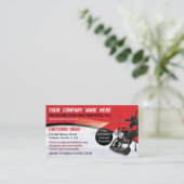 圧力洗浄とクリーニングの名刺テンプレート 予約カード (スタンド正面)