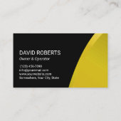 圧力洗浄イエロモダンーパワークリーニング 名刺 (裏面)