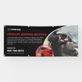 圧力洗浄サービスカスタム 横断幕 (横)