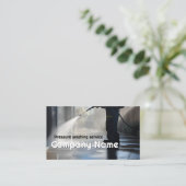 圧力洗浄サービスハウス外部クリーナー 名刺 (スタンド正面)