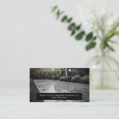 圧力洗浄ハウス洗浄力洗浄写真 名刺 (スタンド正面)