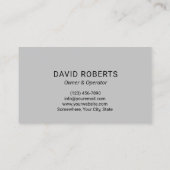 圧力洗浄ベアーパワーウォッシャーハウスクリーニング 名刺 (裏面)