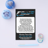 圧力洗浄力洗浄プロフェッショナルクリーン チラシ (シングル)