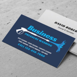 圧力洗浄力洗浄機海軍クリーニング 名刺