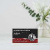 圧力洗浄及び清掃用名刺 名刺 (スタンド正面)