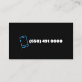 圧力洗浄名刺 名刺 (裏面)