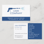 圧力洗浄名刺 名刺 (正面/裏面)