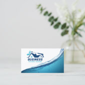 圧力洗浄室洗浄力洗浄洗浄 名刺 (スタンド正面)