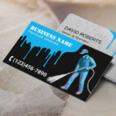 圧力洗浄式パワーウォッシャーブラックハウス洗浄 名刺