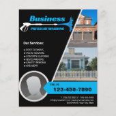 圧力洗浄式パワーウォッシャー洗浄すごい装置 チラシ (正面)