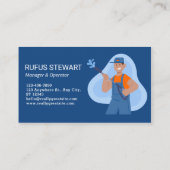 圧力洗浄式パワーハウス洗浄 名刺 (裏面)