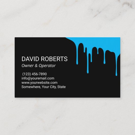 圧力洗浄式洗力式洗ハウス洗浄 名刺 (裏面)