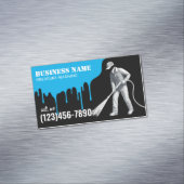 圧力洗浄式洗力式洗ハウス清掃#2 マグネット名刺 (インサイチュ)