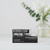 圧力洗浄式洗力窓洗浄 名刺 (スタンド正面)