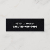 🚗💨圧力洗浄料 スキニー名刺 (裏面)