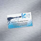 圧力洗浄水スプレー |シャボン玉ビジネス マグネット名刺 (インサイチュ)